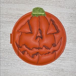 Love Pain and Stitches Pumpkin Wallet